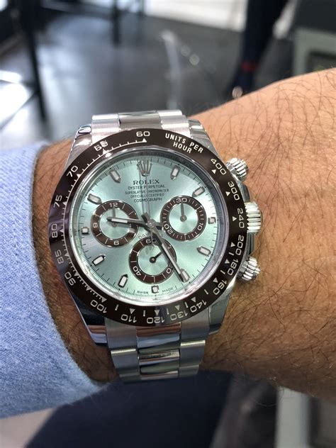 rolex daytona blue price